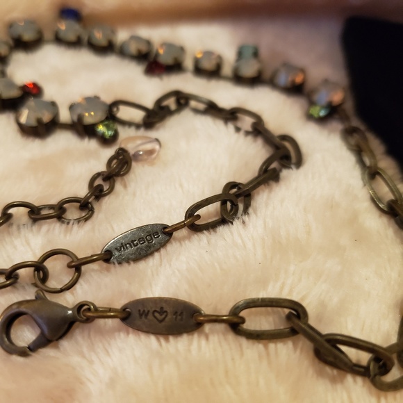 SABIKA W11 VINTAGE PRIMARY Choker -EUC - Picture 2 of 2